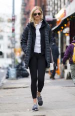 KARLIE KLOSS Out and About in New York 02/15/2018