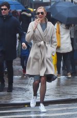 KARLIE KLOSS Out at New York Fashion Week 02/10/2018