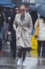 KARLIE KLOSS Out at New York Fashion Week 02/10/2018