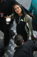 KARRUECHE TRAN Leaves NBA All-Star Weekend Party in Hollywood 02/17/2018