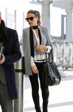 KATE BECKINSALE at Heathrow Airport in London 02/25/2018