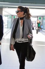 KATE BECKINSALE at Heathrow Airport in London 02/25/2018