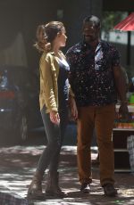 KATE BECKINSALE on the Set of The Widow in Cape Town 02/05/2018