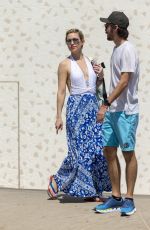 KATE HUDSON and Danny Fujikawa Out in Sydney 02/17/2018