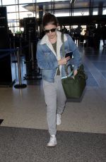 KATE MARA and Jamie Bell at LAX Airport in Los Angeles 02/16/2018