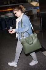 KATE MARA and Jamie Bell at LAX Airport in Los Angeles 02/16/2018