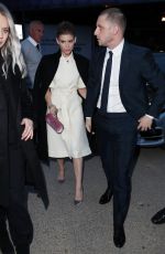 KATE MARA Arrives at Burberry Fashion Show at LFW in London 02/18/2018