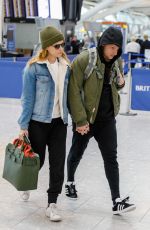 KATE MARA at Heathrow Airport in London 02/19/2018