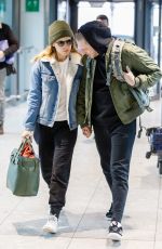 KATE MARA at Heathrow Airport in London 02/19/2018