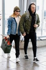 KATE MARA at Heathrow Airport in London 02/19/2018