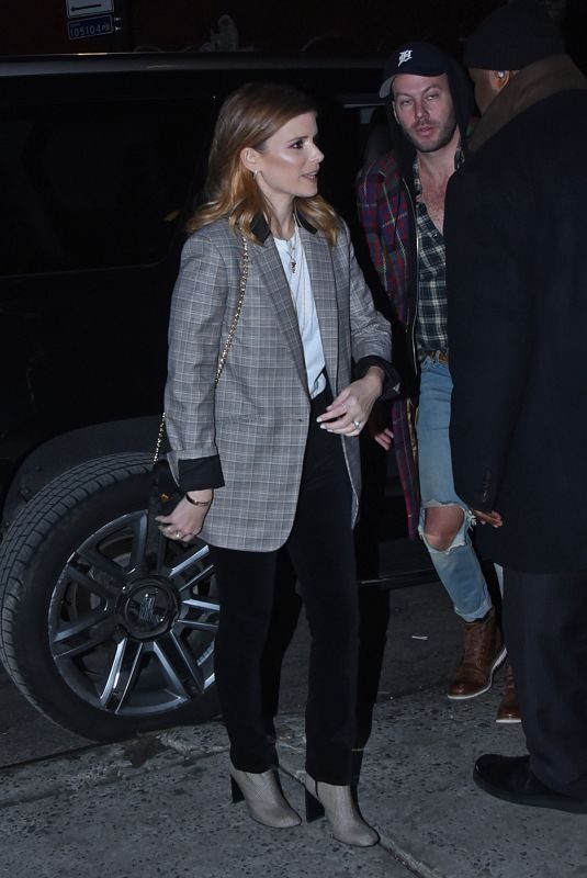 KATE MARA Out and About in New York 02/01/2018