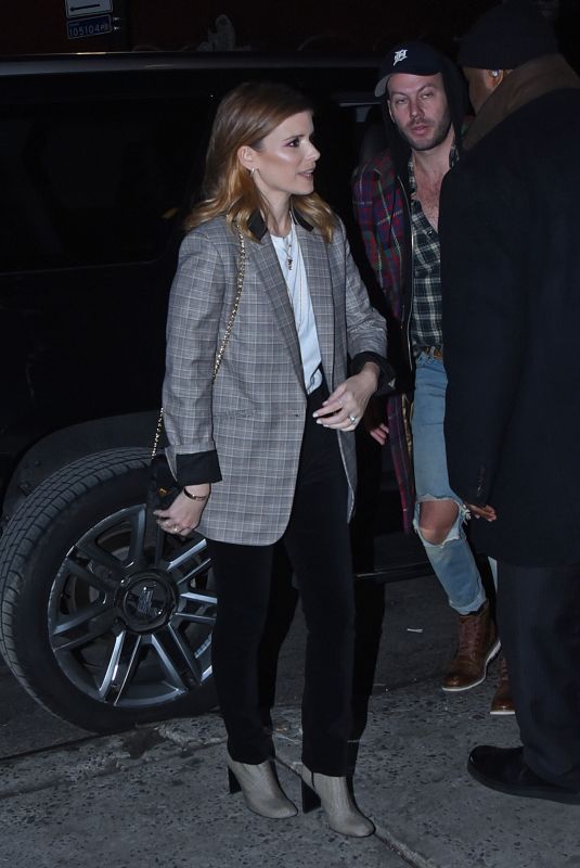 KATE MARA Out and About in New York 02/01/2018
