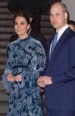KATE MIDDLETON at a Reception to Celebrate Swedish Culture in Stockholm 01/31/2018