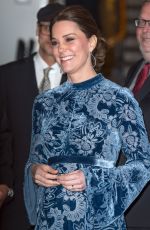 KATE MIDDLETON at a Reception to Celebrate Swedish Culture in Stockholm 01/31/2018