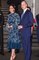 KATE MIDDLETON at a Reception to Celebrate Swedish Culture in Stockholm 01/31/2018