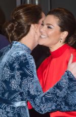 KATE MIDDLETON at a Reception to Celebrate Swedish Culture in Stockholm 01/31/2018