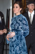 KATE MIDDLETON at a Reception to Celebrate Swedish Culture in Stockholm 01/31/2018