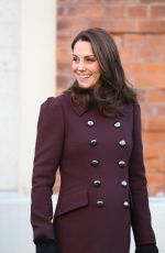 KATE MIDDLETON at Hartvig Nissen School in Oslo 02/02/2018