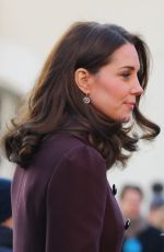 KATE MIDDLETON at Hartvig Nissen School in Oslo 02/02/2018