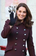 KATE MIDDLETON at Hartvig Nissen School in Oslo 02/02/2018