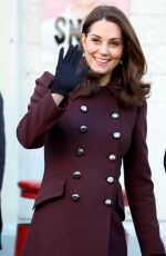 KATE MIDDLETON at Hartvig Nissen School in Oslo 02/02/2018
