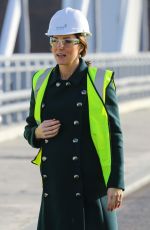 KATE MIDDLETON at New Bridge Across the River Wear in Sunderland 02/21/2018