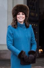 KATE MIDDLETON at Princess Ingrid Alexandra Sculpture Park in Oslo 02/01/2018