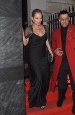 KATE MOSS at Vogue x Tiffany & Co Bafta Afterparty in London 02/18/2018