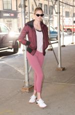 KATE UPTON Arrives at a Gym in New York 01/31/2018