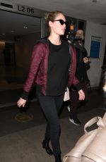 KATE UPTON at Los Angeles International Airport 02/01/2018