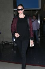 KATE UPTON at Los Angeles International Airport 02/01/2018