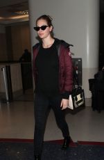 KATE UPTON at Los Angeles International Airport 02/01/2018