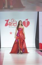 KATE WALSH in Gown by Galia Lahav at Red Dress 2018 Collection Fashion Show in New York 02/08/2018