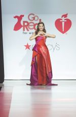 KATE WALSH in Gown by Galia Lahav at Red Dress 2018 Collection Fashion Show in New York 02/08/2018