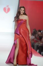 KATE WALSH in Gown by Galia Lahav at Red Dress 2018 Collection Fashion Show in New York 02/08/2018