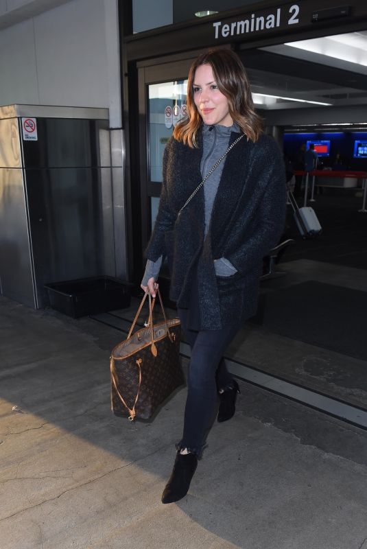 KATHARINE MCPHEE at Los Angeles International Airport 02/19/2018