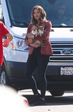 KATHARINE MCPHEE Out with Her Dogs in Los Angeles 02/15/2018