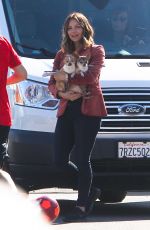 KATHARINE MCPHEE Out with Her Dogs in Los Angeles 02/15/2018