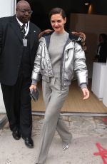 KATIE HOLMES at Ralph Lauren Show at New York Fashion Week 02/12/2018