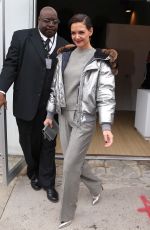 KATIE HOLMES at Ralph Lauren Show at New York Fashion Week 02/12/2018