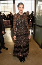 KATIE HOLMES at Zimmermann Fashion Show at NYFW in New York 02/12/2018