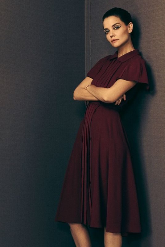 KATIE HOLMES for Zac Posen Fall 2018 Ready-to-Wear Collection 2018