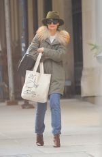 KATIE HOLMES Out and About in New York 02/06/2018