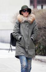 KATIE HOLMES Out and About in New York 02/26/2018