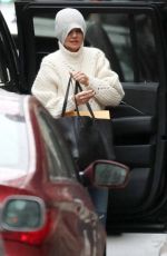 KATIE HOLMES Out in New York 02/25/2018