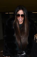 KATIE PRICE at Gatwick Airport in London 02/09/2018