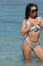 KATIE SALMON in Bikini at a Beach in Cape Verde 02/12/2018