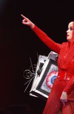 KATY PERRY Performs at Witness Tour at Portland