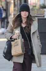 KEIRA KNIGHTLEY Out and About in London 02/01/2018