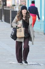 KEIRA KNIGHTLEY Out and About in London 02/01/2018